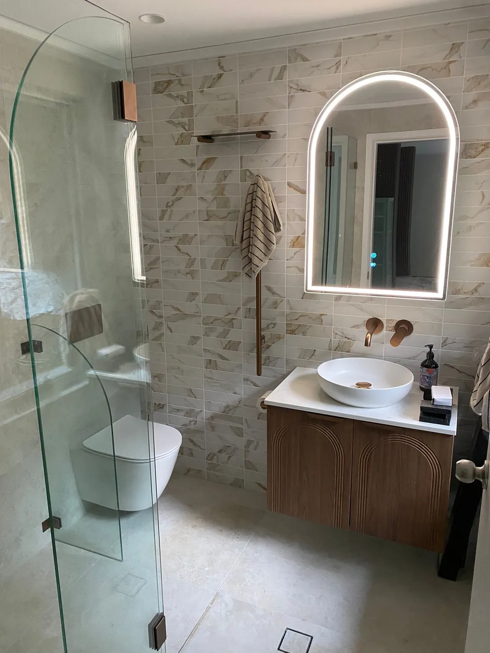 Full bathroom renovation by Evolve
